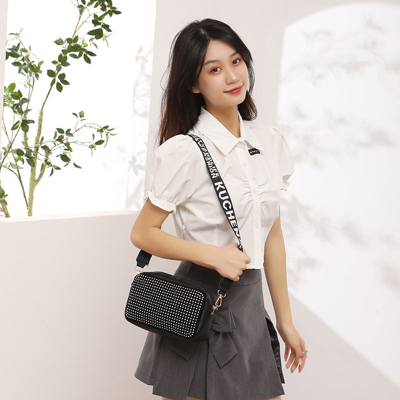 Women's Trendy Fashion Diamond Cross Body Design Women's Messenger Bag