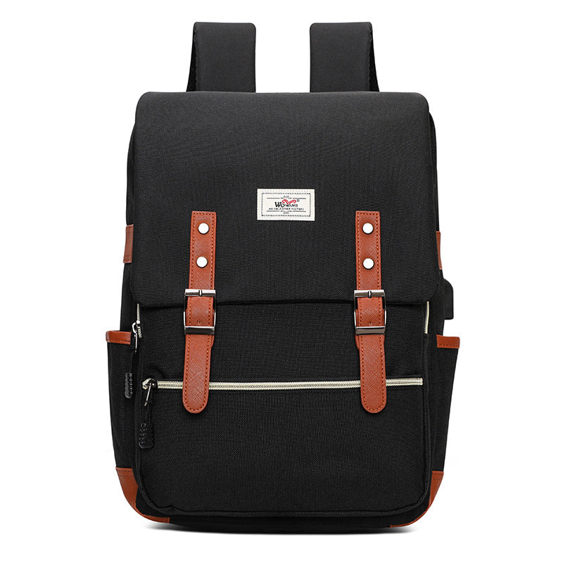 Elegant Trendy Versatile Oxford Cloth Unisex Backpacks