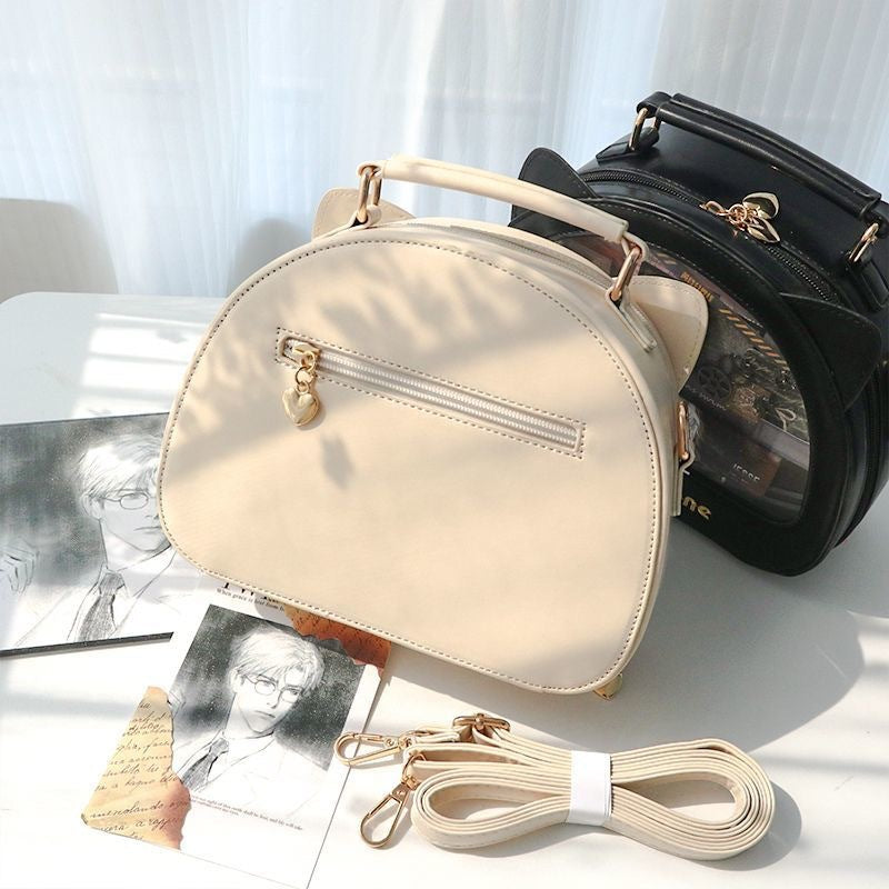 Transparent Hand Diagonal Versatile Daily Snack Volume Bags