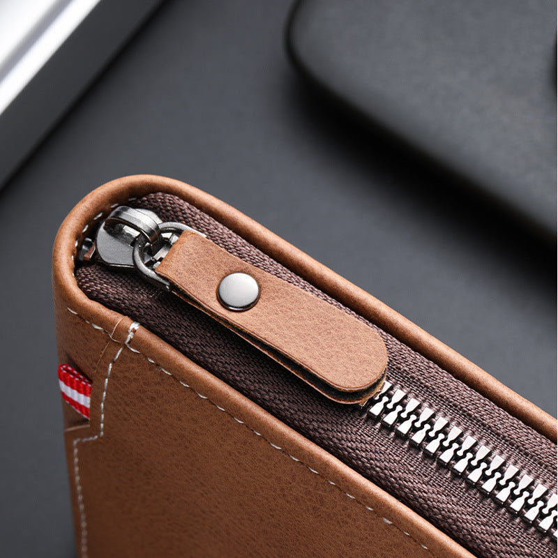 Men's Business Short Multiple Slots Large Capacity Men's Wallet