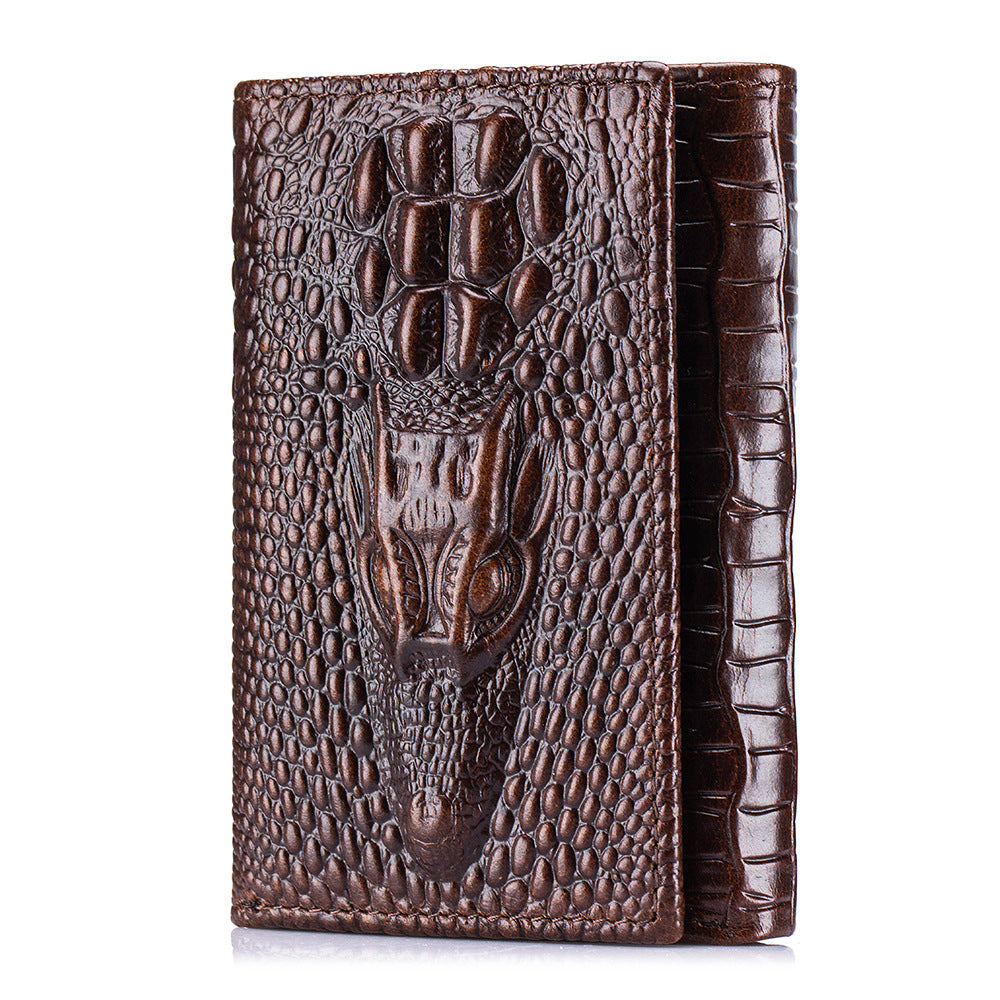 Men's Pattern Multiple Slots Vintage Style With Men's Wallet