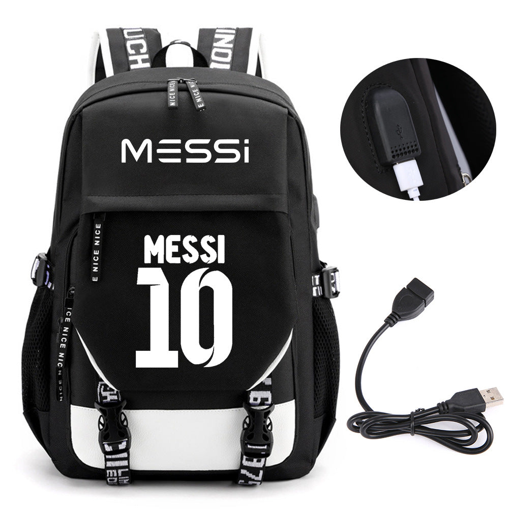 Football Peripheral Fashion Korean Style Youth Backpacks