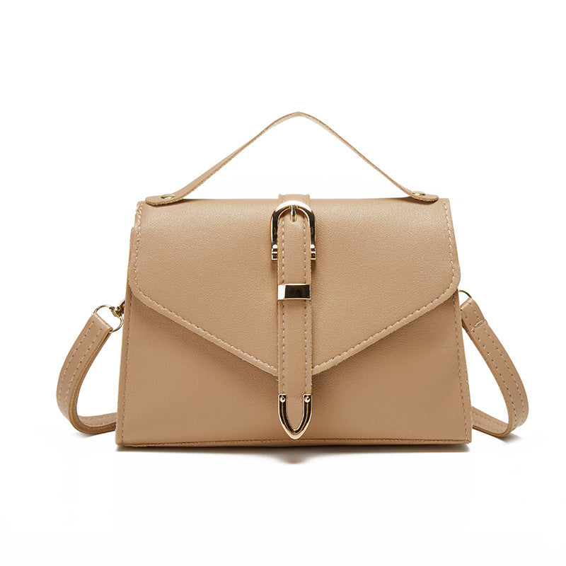Fashion Solid Color Personalized Niche Advanced Women's Handbag