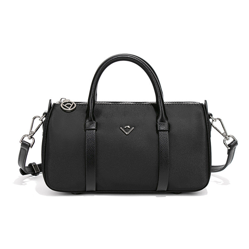 Nylon Boston Pillow Commuter Hand Simple Women's Handbag