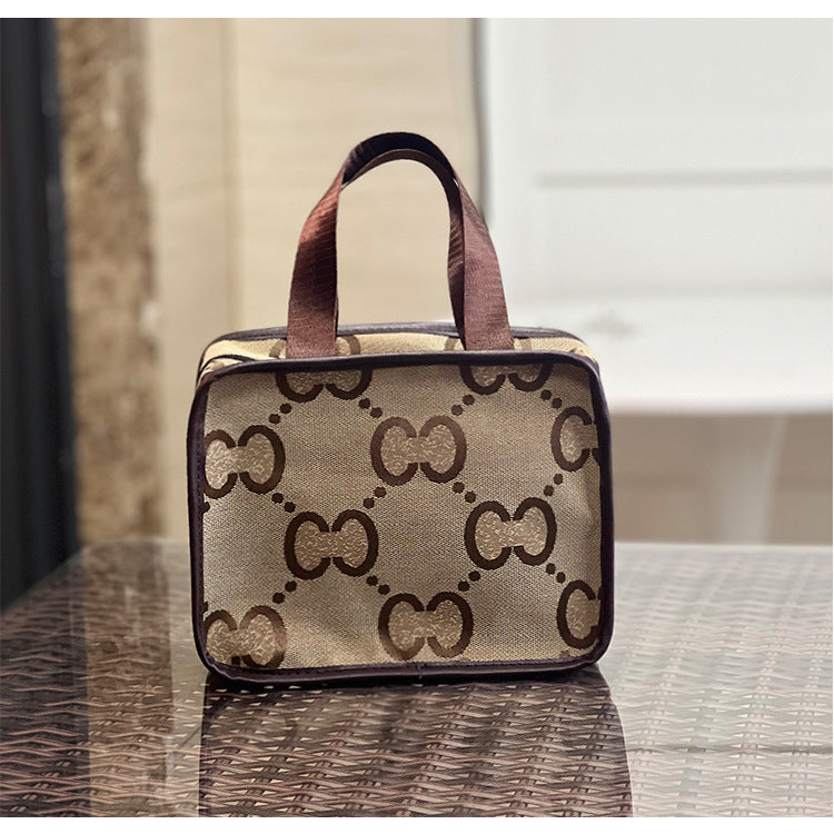Style Simple Letters Personal Hygiene Commuter Rice Women's Handbag