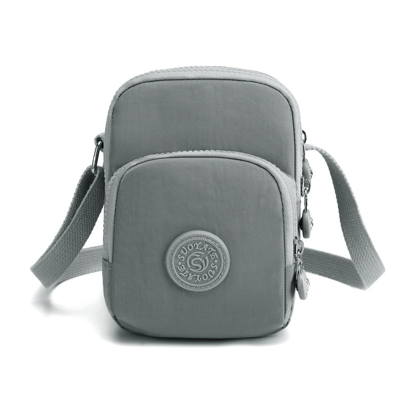 Women's Nylon Oxford Cloth Mini Fashion Vertical Shoulder Bags
