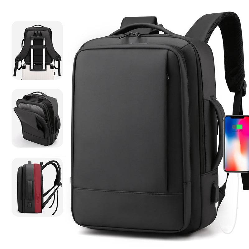 Men's Marked With Large Capacity Business Computer Backpacks