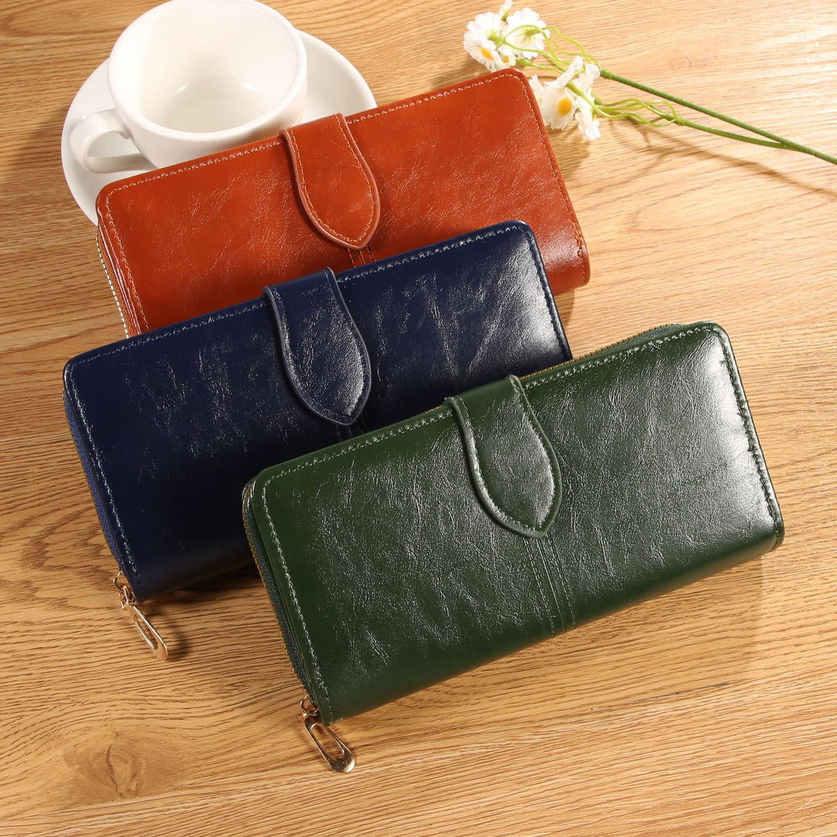 Women's Long High-grade Large Capacity Multiple Slots Ladies Wallet