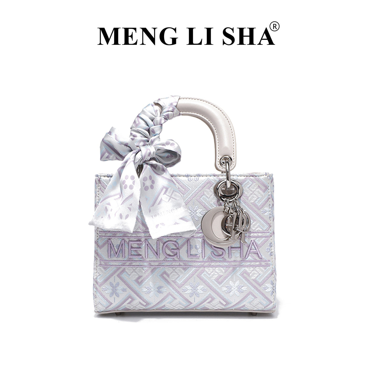 Women's Fashion Embroidery Portable Diana Large Capacity Women's Handbag