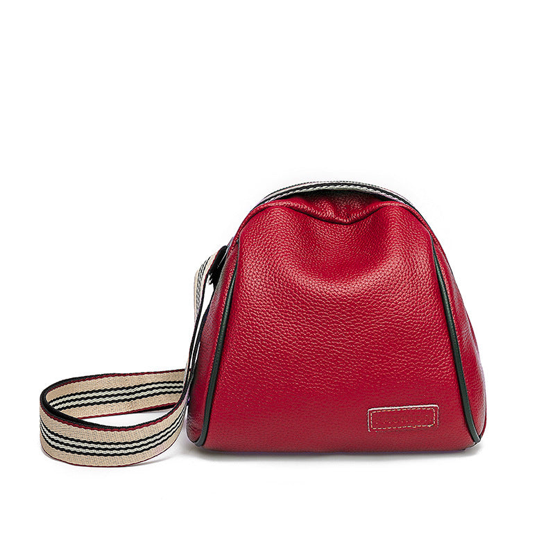 Cowhide Simple Fashion Large Capacity Solid Bags