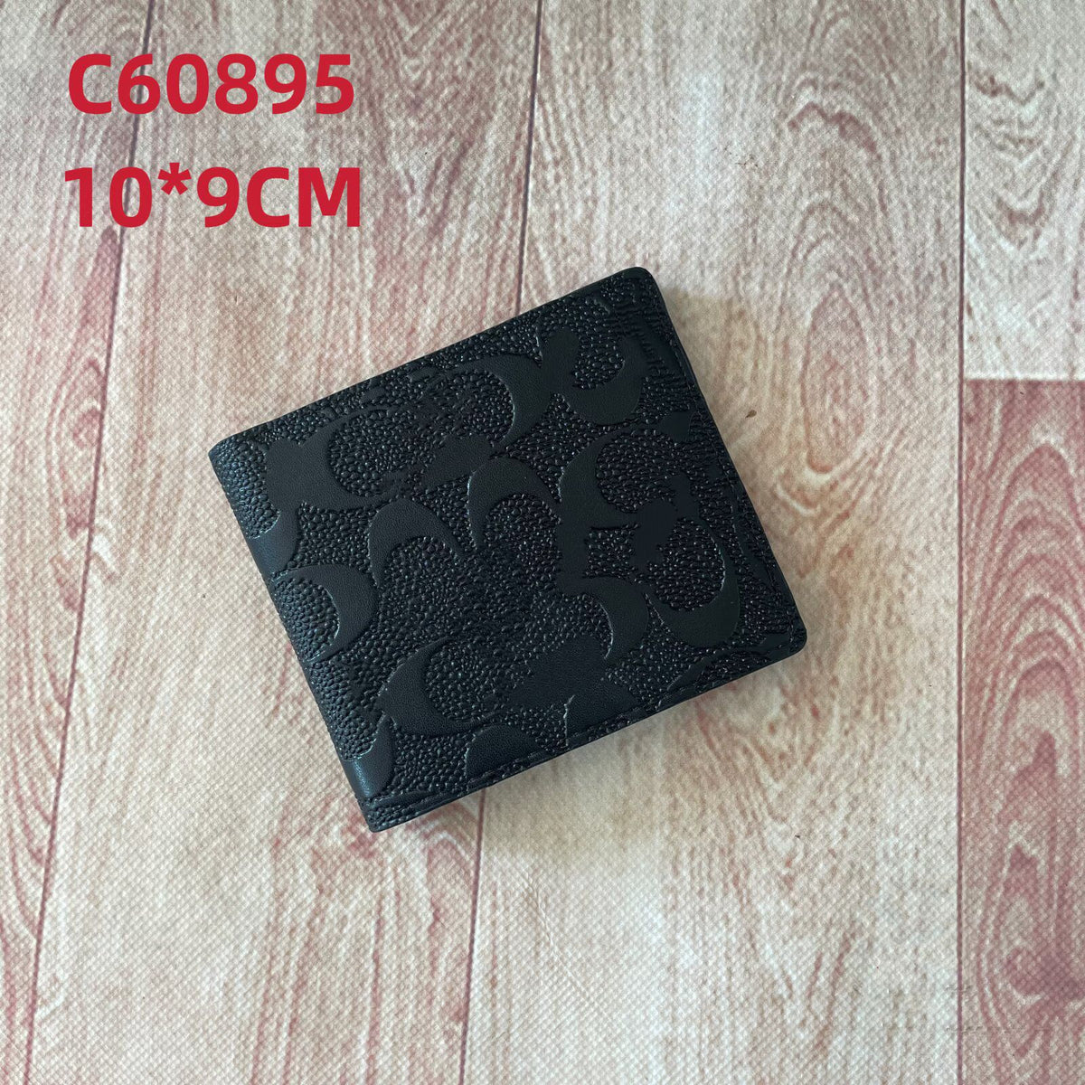 Men's Short Half Fold Simple Printed Men's Wallet