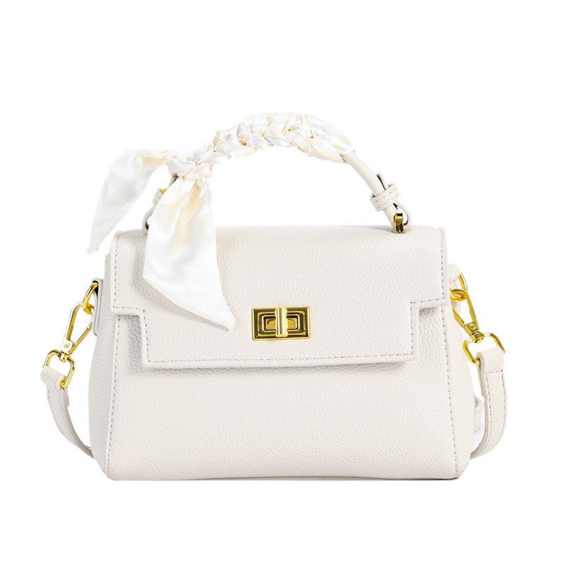 Women's Stylish Soft Leather Fashion Portable Small Square Bags