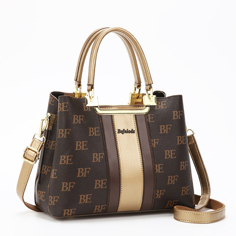 Women's Day Free Fashion Color Matching Single Handbags