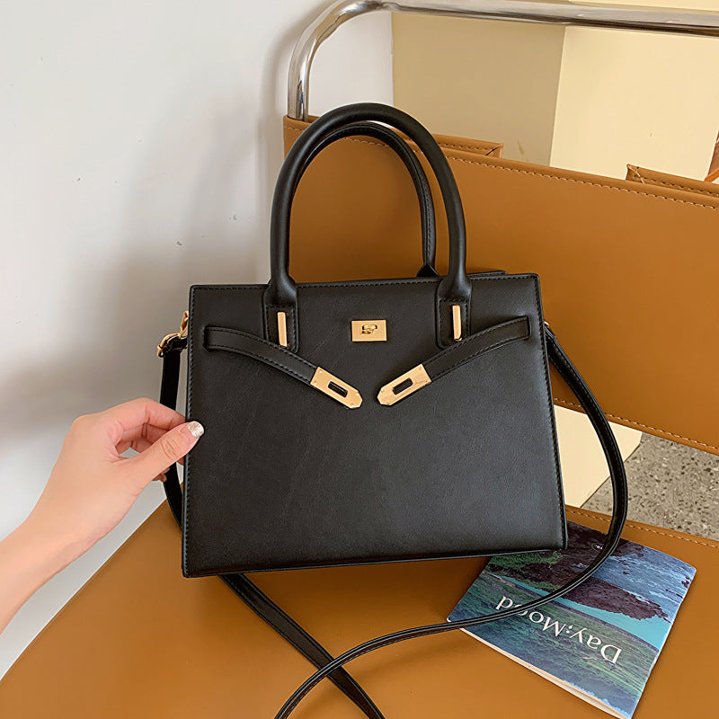 Women's Hand Holding Large Capacity Red Bridal Handbags