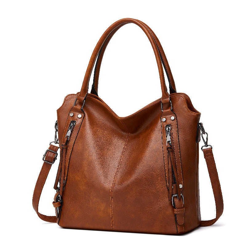 Women's Large Portable Soft Leather Capacity Women's Handbag