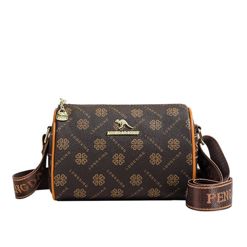 Women's Printed Wide Strap Trendy Fashion Commuter Women's Shoulder Bag