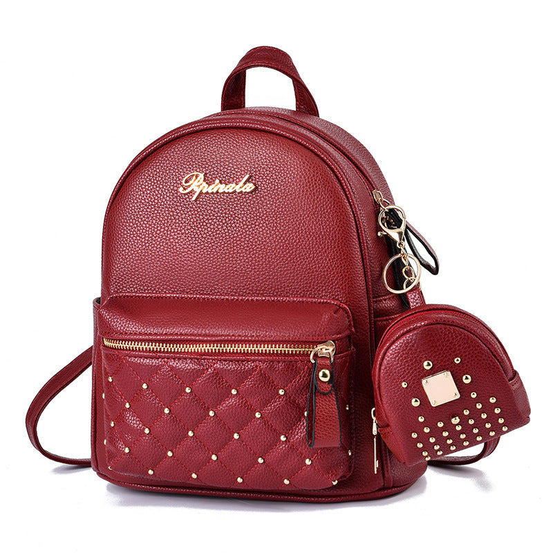 Women's Fashionable Female Fashion Leisure Korean Backpacks