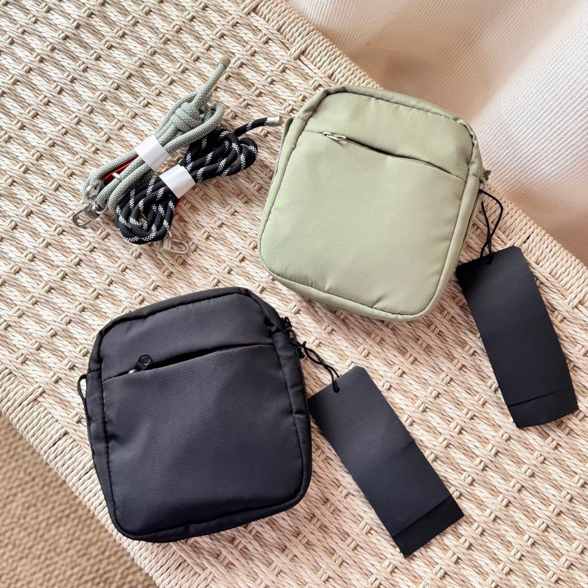 Mobile Light Leisure Cube Sugar Nylon Women's Messenger Bag
