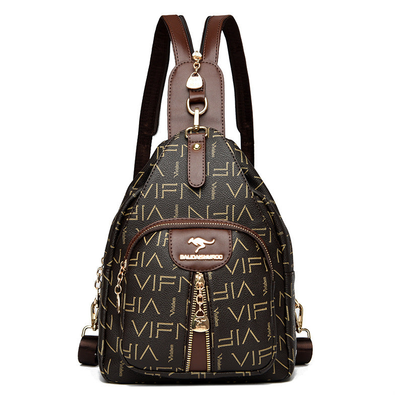 Women's Fashion Glamorous Comfortable Kangaroo Letter Waist Packs