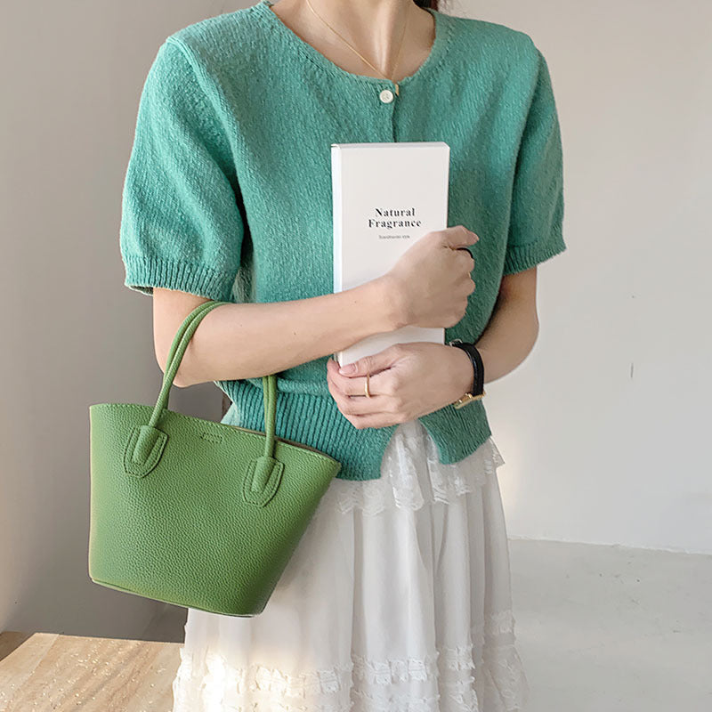 Fashion Vegetable Basket Female Korean Commute Handbags