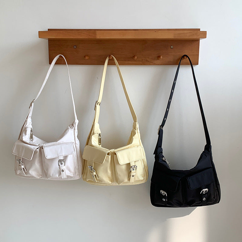 Women's High-grade Trendy Nylon Cloth Fashionable Large Bags
