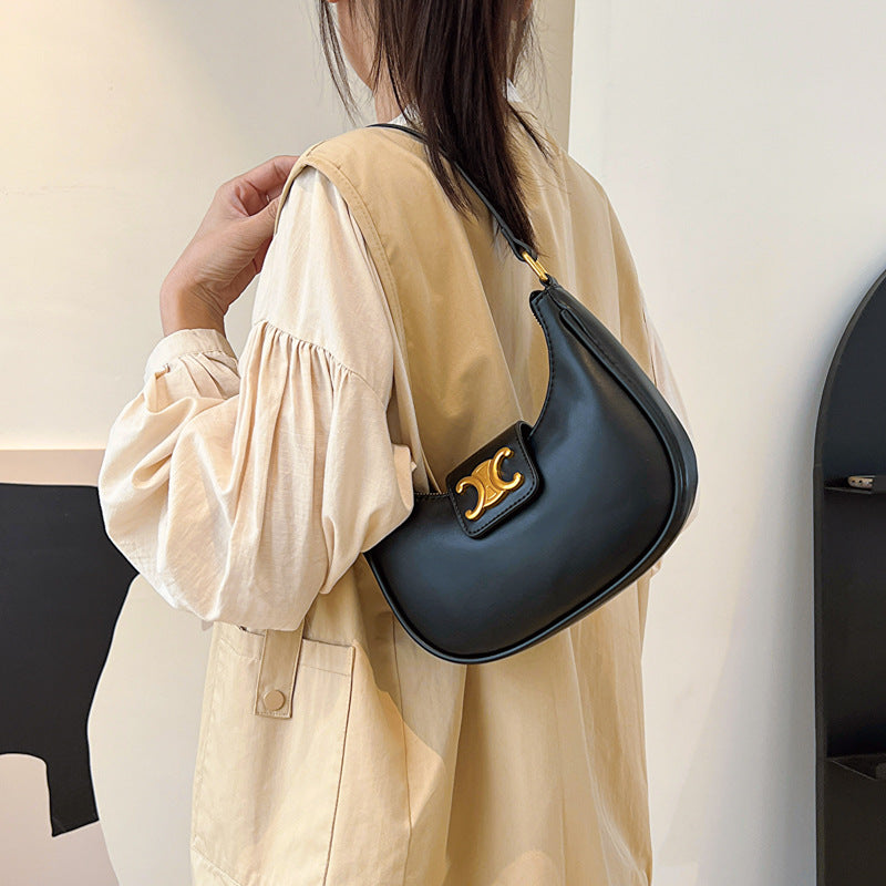 Elegant Arc Underarm Fashion Selenodont Portable Armpit Bags