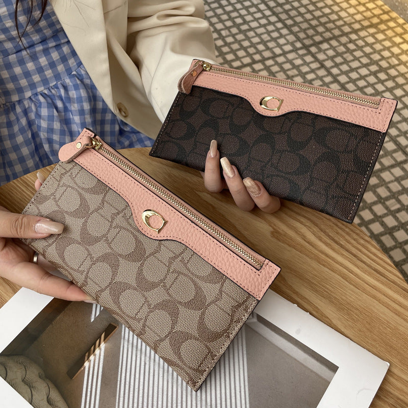 Women's Long Fashionable High-grade Design Mobile Ladies Wallet