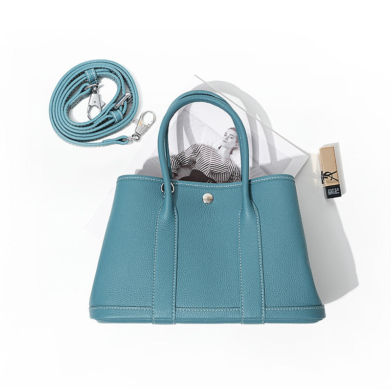 Women's Genuine Leather Portable Quality First Layer Handbags