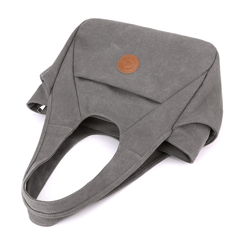 Women's Fashionable Simple Korean Style Large Capacity Portable Shoulder Bags