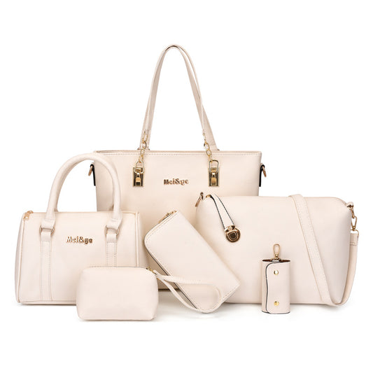 Women's Spring Fashion Retro Mother One Shoulder Bags