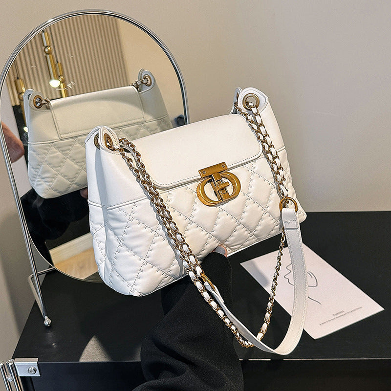 Live Broadcast Fashion Retro Diamond Embroidery Crossbody Bags