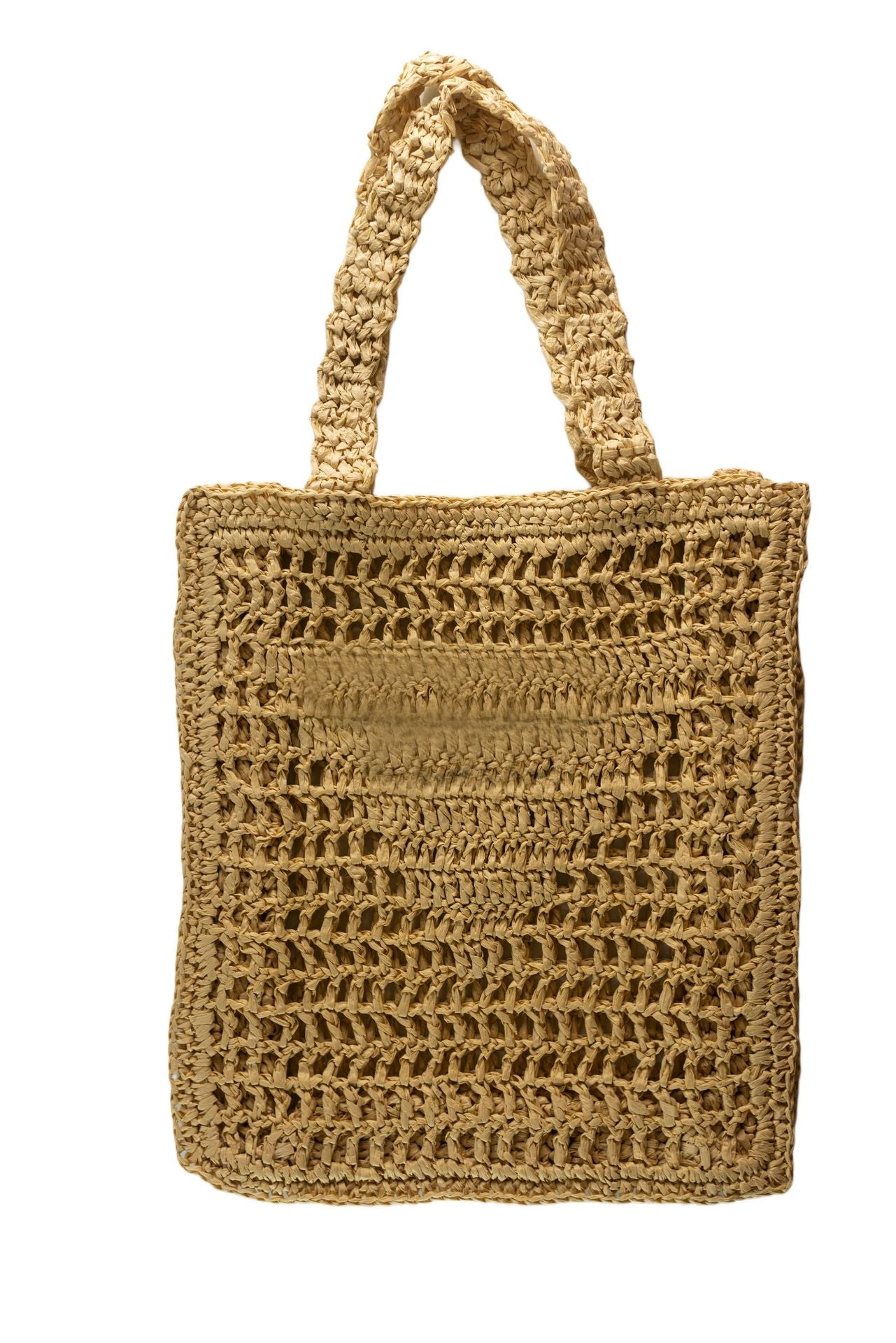 Embroidery Straw Triangle Large Capacity Fashion Handbags