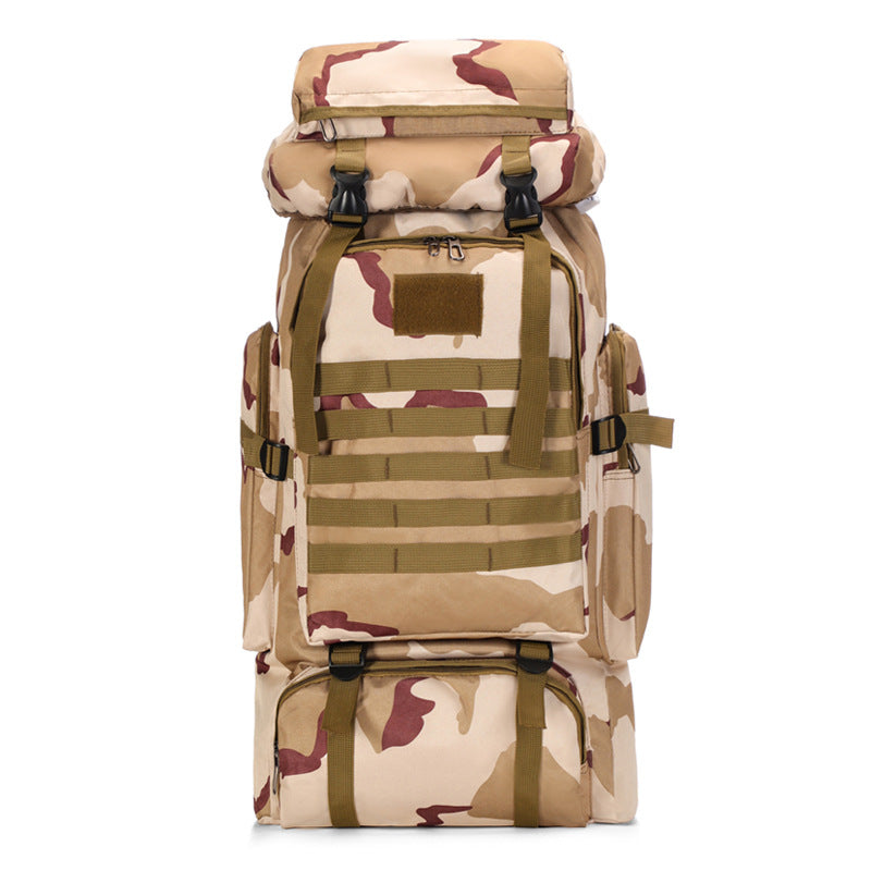 Men's Camouflage Combat Large Capacity Hiking Camping Backpacks