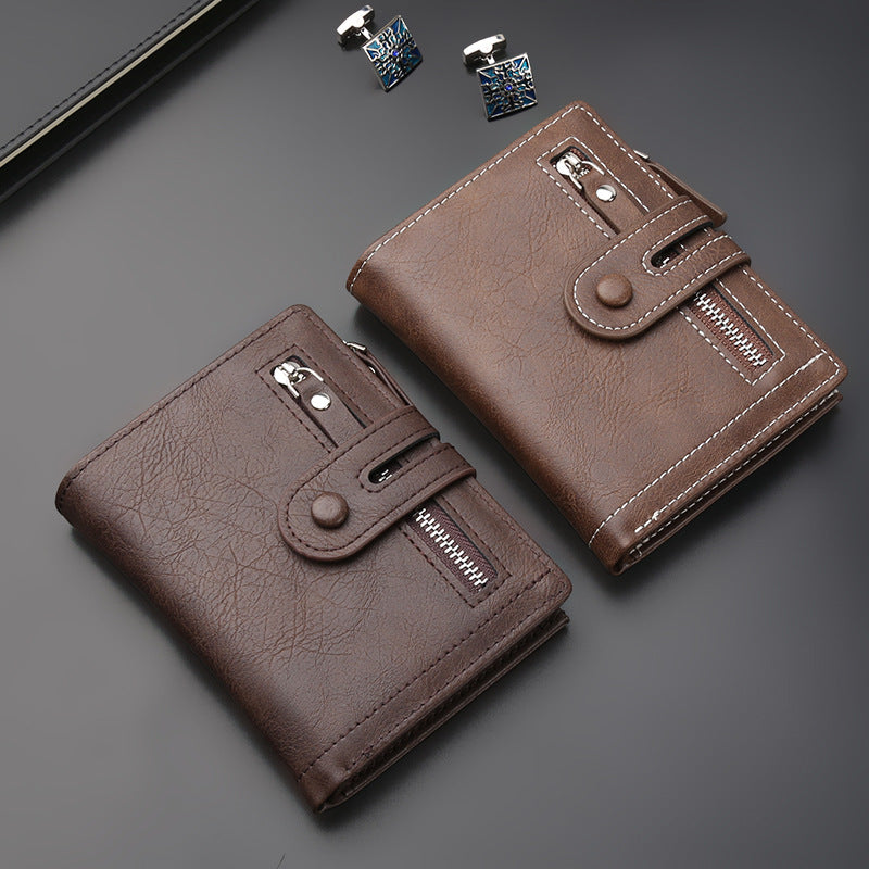 Casual Pretty Men's Business Simplicity Polyester Men's Wallet