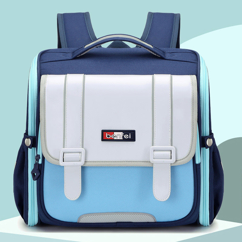 Men's & Children's & Horizontal Board One-piece Full Open Large Capacity Elementary School Students' Schoolbags