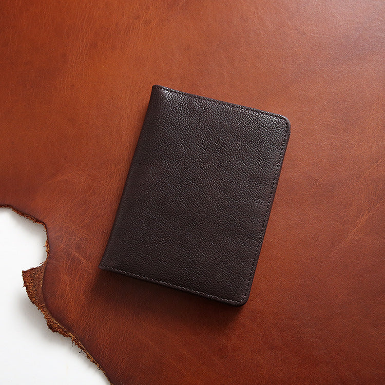 Men's Retro Genuine Leather Driving License Card Holder