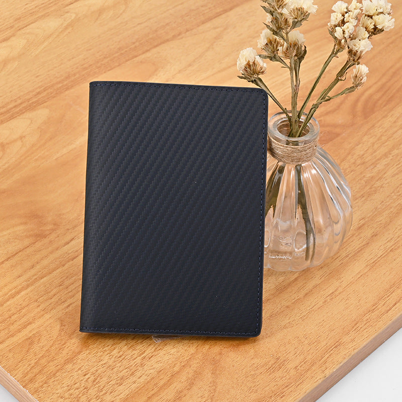 Layer Cowhide Passport Multiple Slots Swiping Card Holder