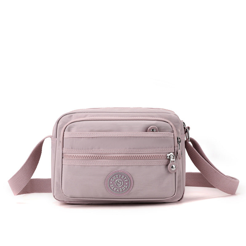 Fashion Neutral Waterproof Nylon Zipper For Women's Messenger Bag