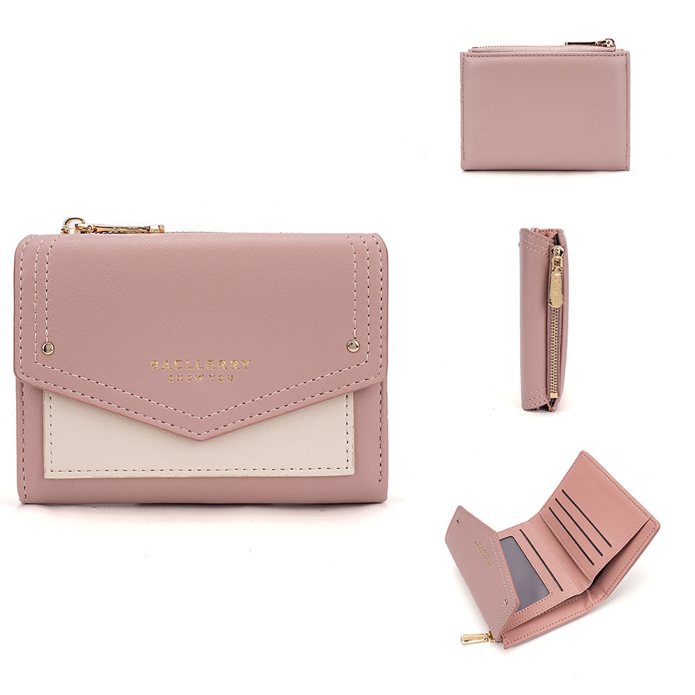 Women's Short Fashion Korean Multi Slots Ladies Wallet