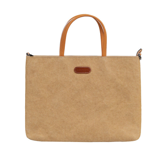 Washed Kraft Paper Sleeve Suitable For Laptop Bags