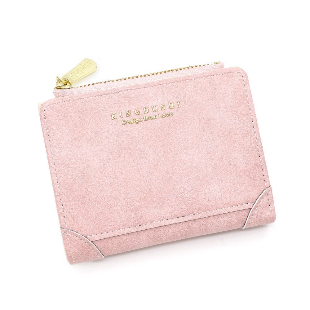 Women's Retro Oily Leather Multiple Slots Fashion Purses