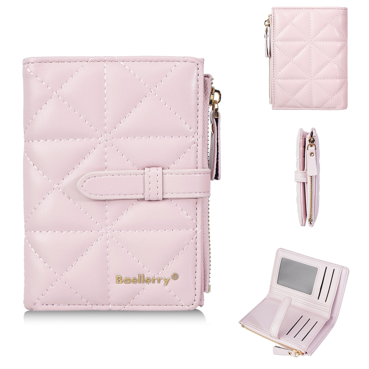 Women's Diamond Embroidery Thread Multi Slots Classic Ladies Wallet