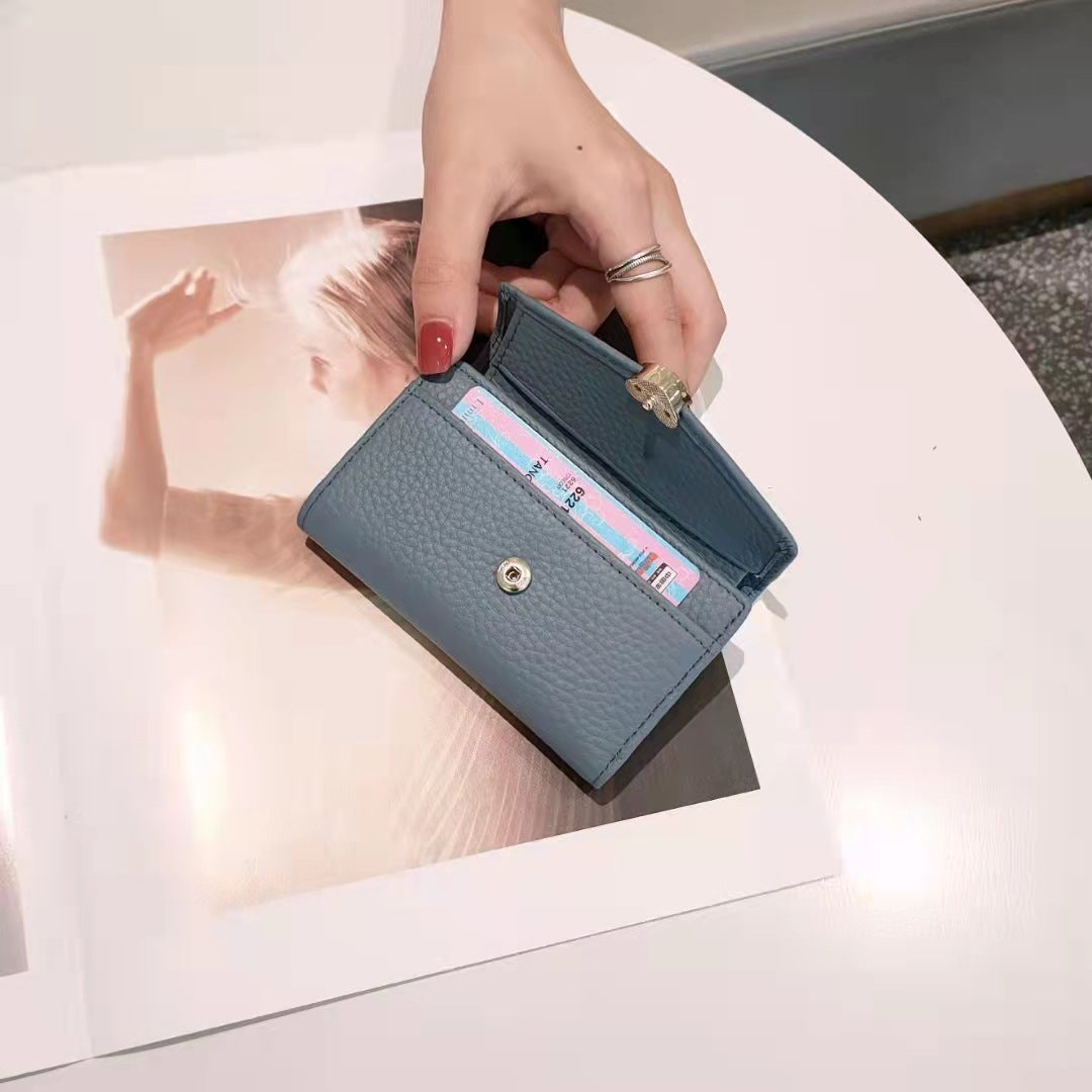 Classy Pretty Sheepskin Multiple Slots Hook Handbags