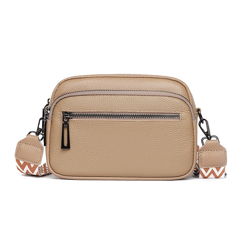 Women's Leather Exquisite First Layer Cowhide Light Crossbody Bags