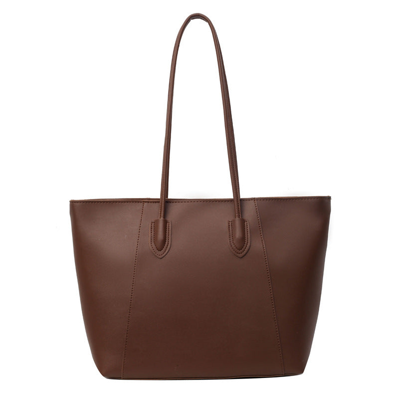 Women's Textured Large Capacity Trendy Fashion Underarm Tote Bags