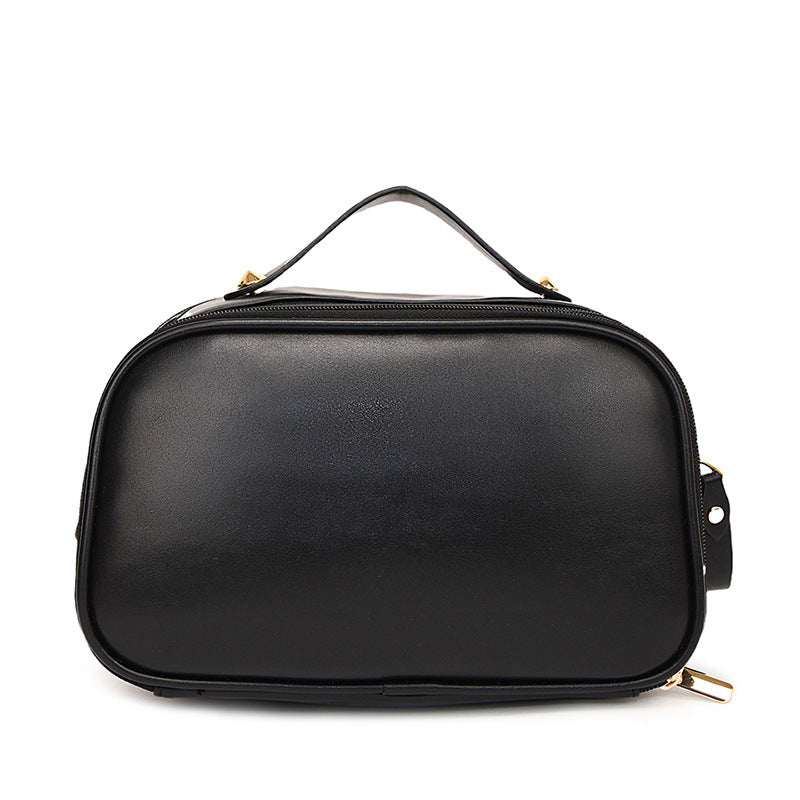 Large Capacity High Sense Mirror Portable Cosmetic Bags