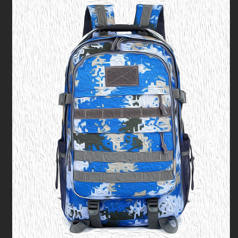 Camouflage Waterproof Nylon Cloth Army Fan Bags