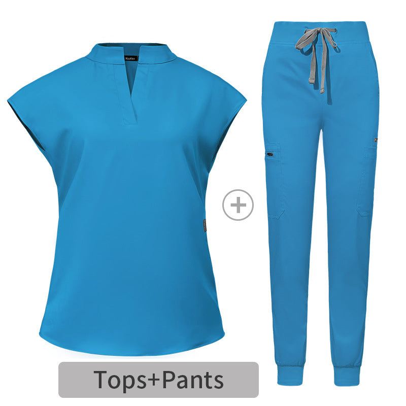 Beauty Salon Surgeon Stand Collar Comfortable Uniform