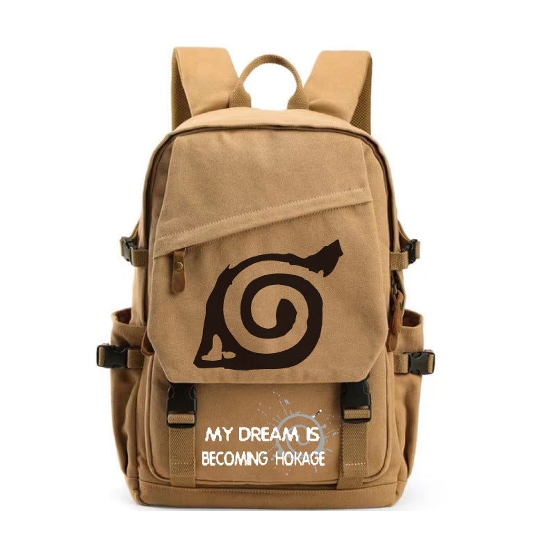 Men's Piece Cartoon Dragon Ball Totoro Joint Middle School Students' Schoolbags