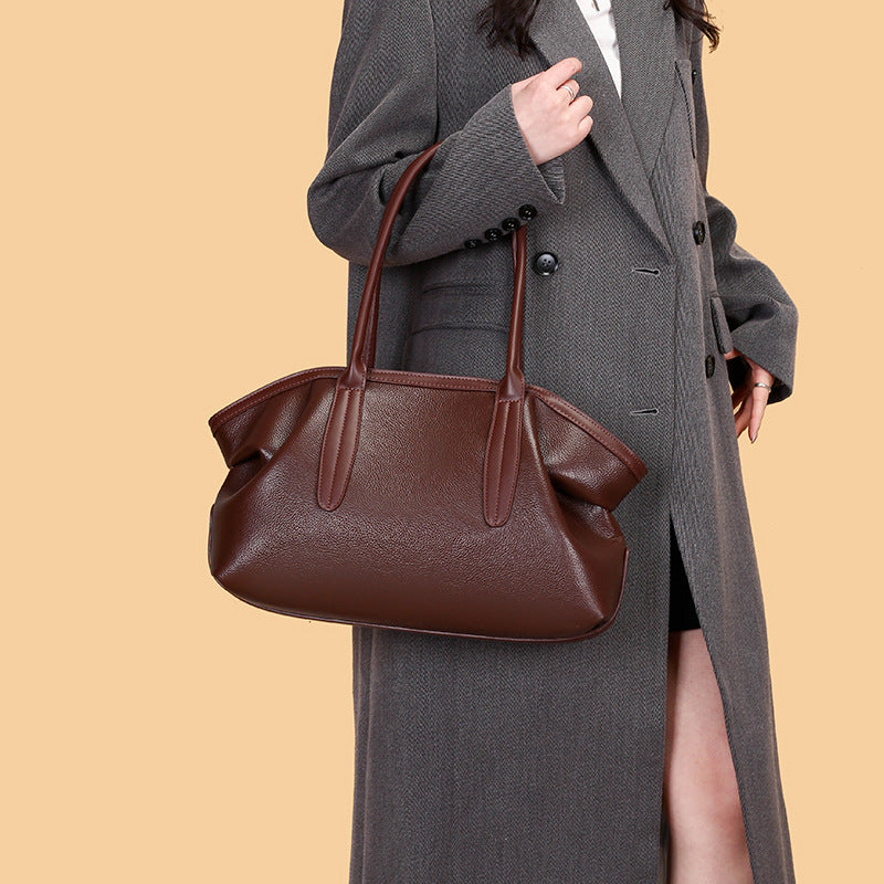 Women's Light Luxury Fashion Retro Simple Temperament Women's Shoulder Bag